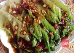 Garlic oyster sauce lettuce recipe 7