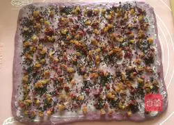 Purple Sweet Potato Dried Fruit Bread Recipe Illustration 5