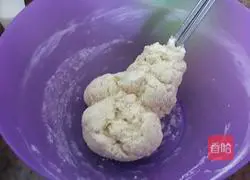 Illustration of making bean paste bread/raisin bread 3