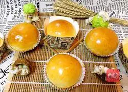 Illustration of how to make bean paste bread 20