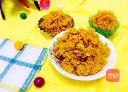 Illustration of how to make original pork floss (bread machine version) 9