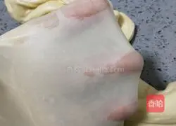 Illustration of how to make red bean bagels 4