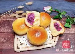 Purple Sweet Potato Rice Sandwich Bread Recipe Illustration 21