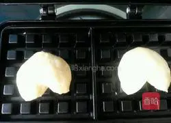 Mary's House~Gas version of bread waffles Illustration of how to do it 7