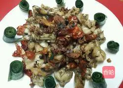 Illustration of how to stir-fry spicy bullfrog 5