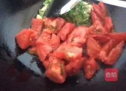 Illustration of how to make fried tofu with tomatoes 9