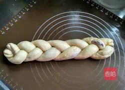 Illustration of how to make purple sweet potato mashed toast bread 18