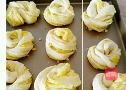 Illustration of how to make Chinese coconut bread 12