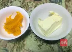 Illustration of how to make small pumpkin bread 1