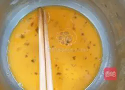 Egg Illustration of making bread slices 1