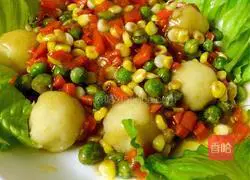 Illustration of how to make Sanding and Cumin Mashed Potatoes 6