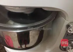 Illustration of how to make bean paste bread 3