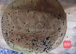 Illustration of how to make rice cooker matcha bread 8