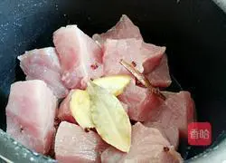 Illustration of homemade meat floss 2