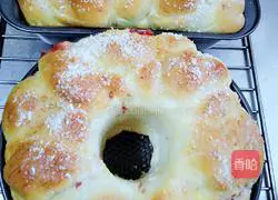 Almond jam hand-torn bread (flour version) illustration 14