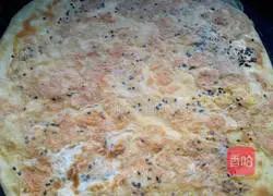 Illustration of how to make egg hand-shredded pancakes 14