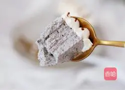 Black Sesame Mousse Cake Recipe Illustration 22