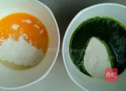 Illustration of how to make colorful bread slices 3