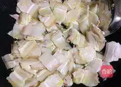 Salted vegetables and twice-cooked pork Practice illustration 8