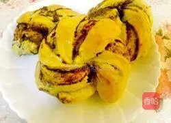 Bean paste bread.Illustration of how to make it 16