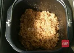 Illustration of making baby meat floss 7