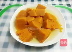 Illustration of how to make pan-fried pumpkin cake 3