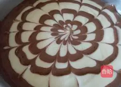 Baby Illustration of how to make rice noodle latte art chiffon (8 inches) 19