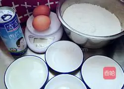 Almond jam hand-shredded bread (Flour version) Recipe 1