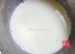 Illustration of how to make matcha mousse 12