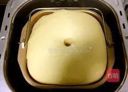 Illustration of how to make meat floss bread 4