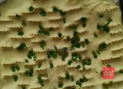 Illustration of how to make meat floss rolls with custard sauce 9