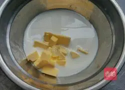 Illustration of how to make fresh milk puffs 2