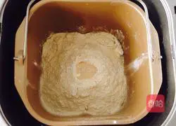 Illustration of making bean paste bagels 2