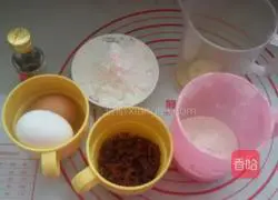 Cranberry Illustration of how to make steamed cranberry cake 1