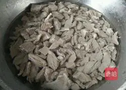 Illustration of homemade meat floss 3