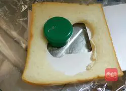 Illustration of how to make bread and omelette 3