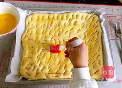 Illustration of how to make meat floss rolls 11