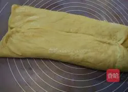 Illustration of how to make custard stuffed bread 5