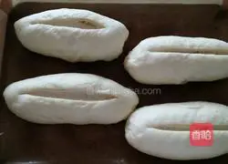 Illustration of how to make borscht bread 10