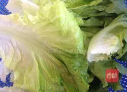 Lettuce with garlic and oyster sauce Illustration of how to do it 1