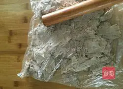 Illustration of making homemade meat floss 4