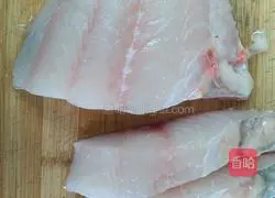 Illustration of making fish floss 1