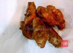 Illustration of how to make garlic fried chicken wings 9