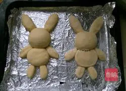 Little Rabbit Cream Bread Recipe Illustration 12