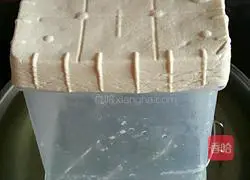 Illustration of homemade braised tofu 4