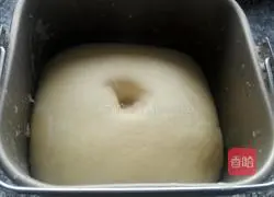 Illustration of how to make light cream Totoro bread 4