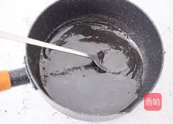 Black Sesame Mousse Cake Recipe Illustration 6