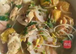 Illustrations of how to make simple Malatang at home 20