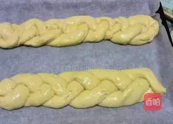 Cheese braided bread Illustration of practice 16