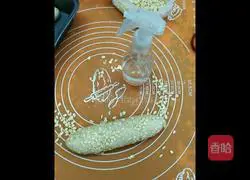 Illustration of how to make French bread (French baguette, wheat baguette and cream cheese bag) 8